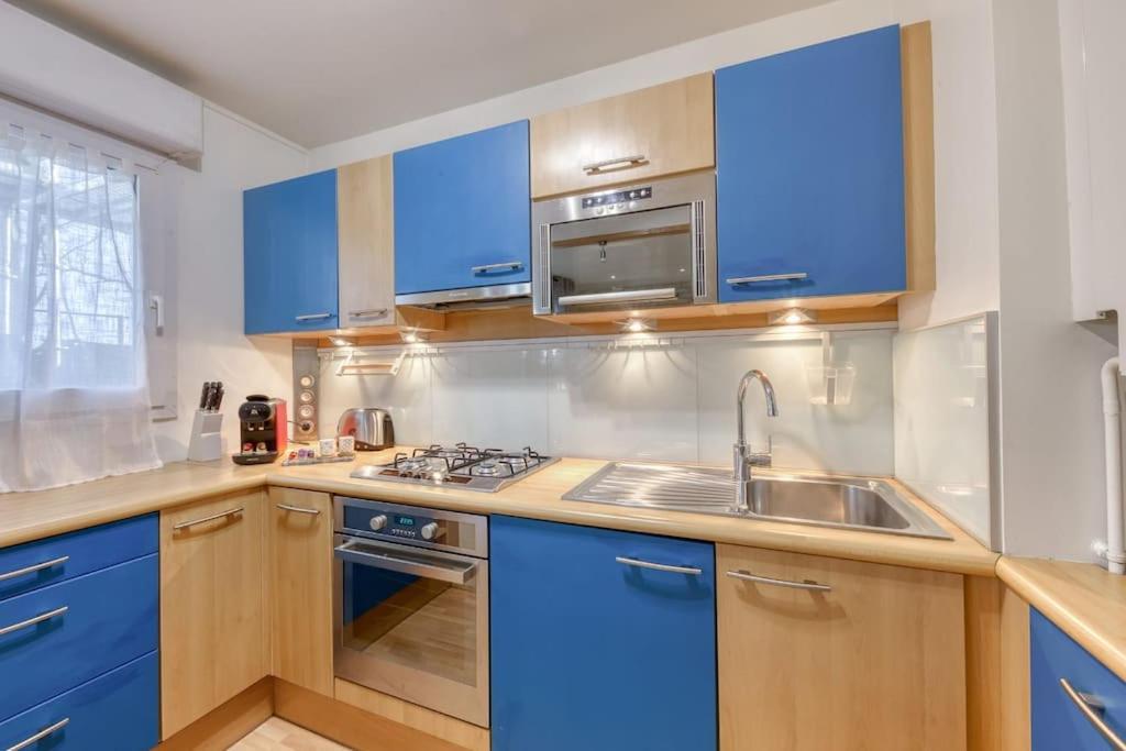 Apartament La Pepite Bleue De Nanterre Zewnętrze zdjęcie