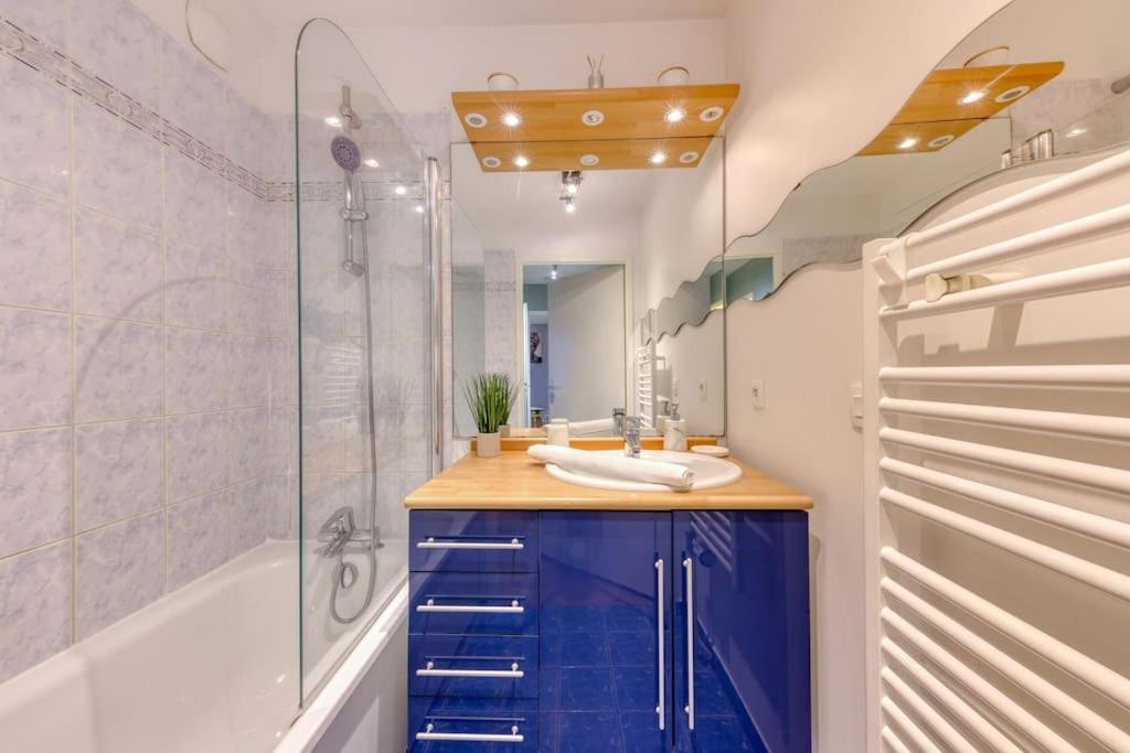 Apartament La Pepite Bleue De Nanterre Zewnętrze zdjęcie