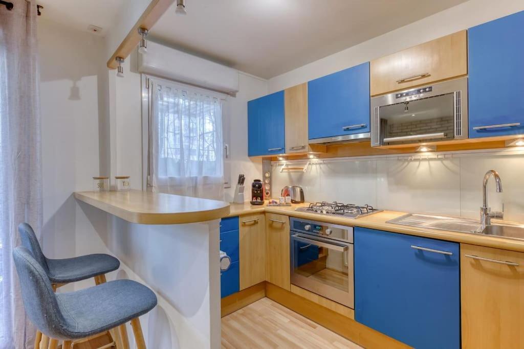 Apartament La Pepite Bleue De Nanterre Zewnętrze zdjęcie