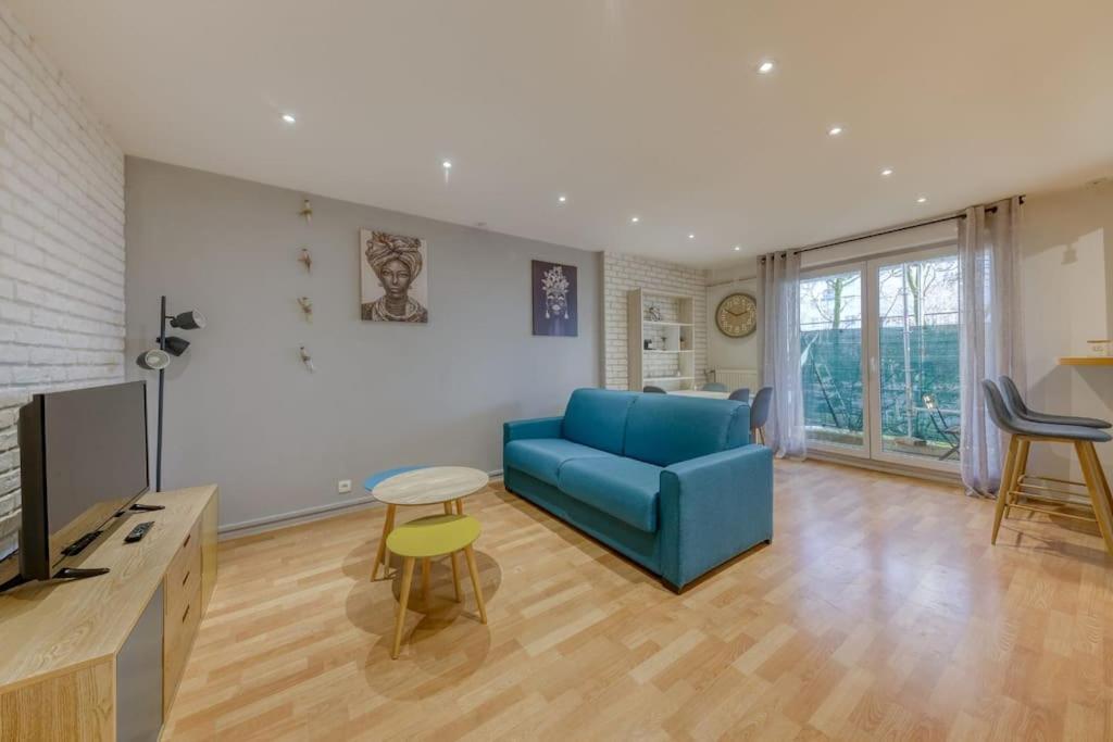 Apartament La Pepite Bleue De Nanterre Zewnętrze zdjęcie