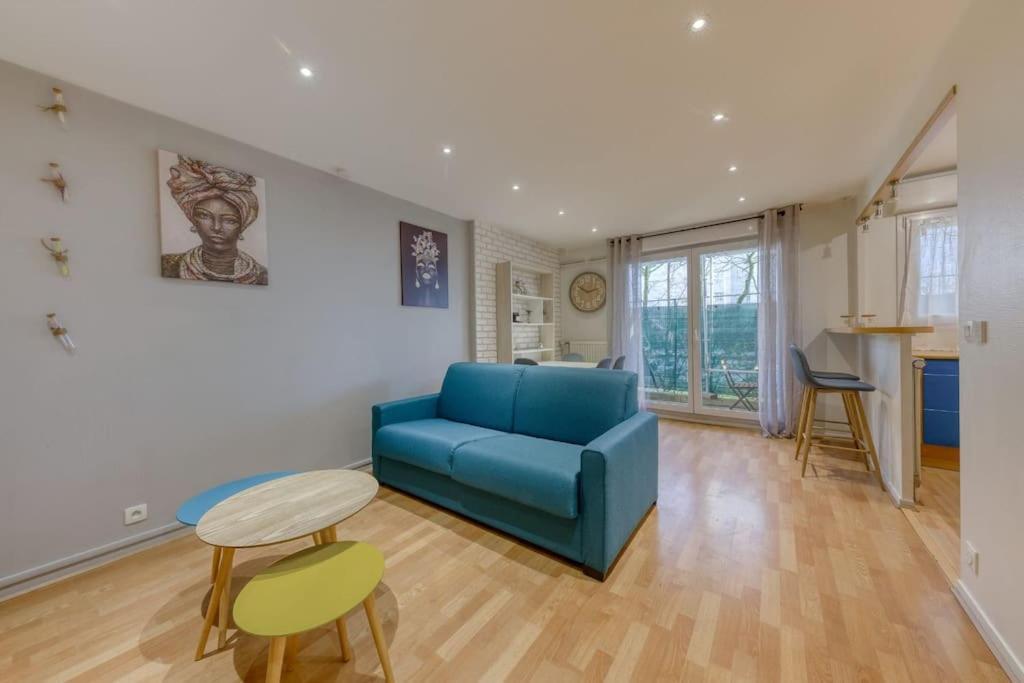 Apartament La Pepite Bleue De Nanterre Zewnętrze zdjęcie